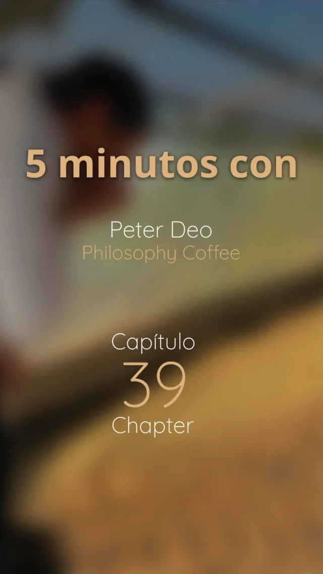 Portada de la entrevista Cinco minutos con Peter Deo